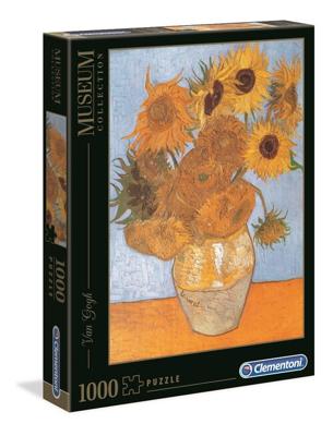 Clementoni legpuzzel van gogh sunflowers, 1000st.