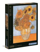 Clementoni legpuzzel van gogh sunflowers, 1000st. - thumbnail