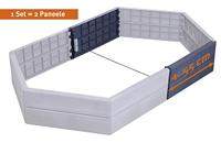 GRAF 645101 ERGO-hoogbeet uitbreidingsset set: 2 stuks, inclusief connector 1 stuk(s) - thumbnail