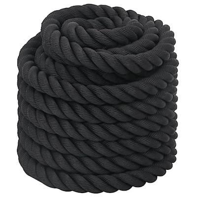 Battle rope 15 m 11 kg polyester zwart
