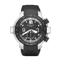 Horlogeband Zodiac ZO8524 / ZO8507 Rubber Zwart 28mm - thumbnail