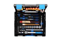 Gedore 1100-01 Gereedschapskoffer (gevuld) 58-delig Handwerker (l x b x h) 442 x 357 x 151 mm - thumbnail