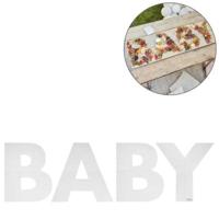 Ginger Ray snack plateau baby wit 40 cm | 10 stuks - thumbnail