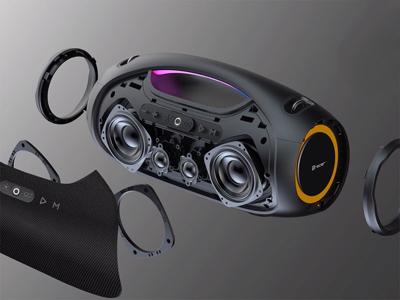 Tracer TRAGLO47226 Magnus PRO TWS Bluetooth draagbare luidspreker 60 W Draadloze stereoluidspreker Zwart