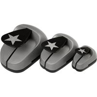 Creativ Company Ponsen set, ster, afm 25+49+75 mm, 3 stuk/ 1 doos - thumbnail