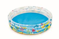 Bestway Opblaasbaar Kinderzwembad 3 Ringen Transparant Zeeleven 152x30 cm +2 Jaar Tuin 51004 - thumbnail