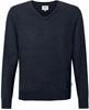 Hakro 144 V-neck pullover merino wool - Ink - XS - thumbnail