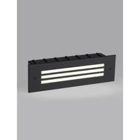 Lyora Strakke wandlampOff 25,6cm met ribbels - 9030777 - thumbnail