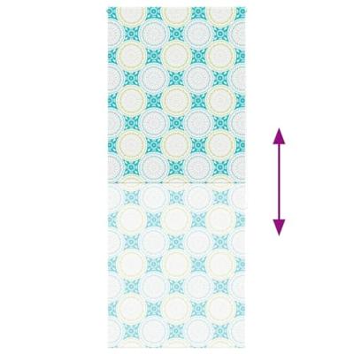 Doucherolgordijn 100x240 cm stofbreedte 96 cm Doucherolgordijn 100x240 cm stofbreedte 96 cm