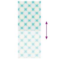 Doucherolgordijn 100x240 cm stofbreedte 96 cm - thumbnail