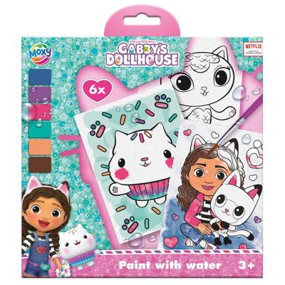 Creative Craft Group Schilderen met water gabby's poppenhuis, 7dlg.