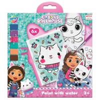 Creative Craft Group Schilderen met water gabby's poppenhuis, 7dlg. - thumbnail