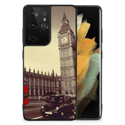 Samsung Galaxy S21 Ultra TPU Backcover Londen Samsung Galaxy S21 Ultra TPU Backcover Londen