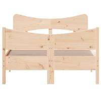 Bedframe zonder matras massief grenenhout 120x190 cm - thumbnail