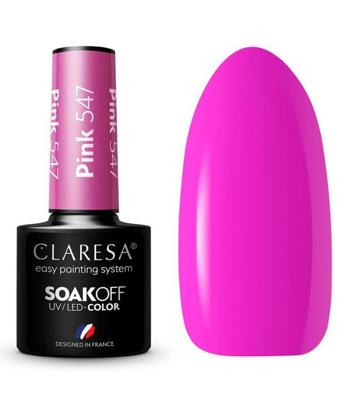 Claresa uv/led gellak 5ml pink 547 sunny garden