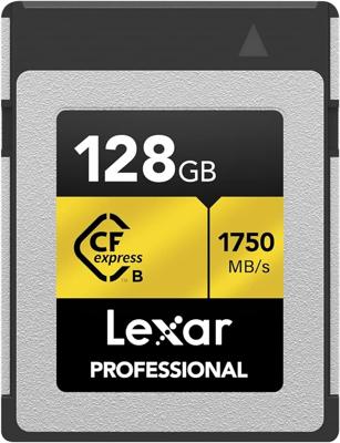 Lexar Pro Gold 128GB CFexpress Type B - R1750/W1500MB/s