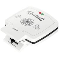 Trisa Bricelet Classique Wafelijzer Anti-aanbaklaag, Inklapbaar, Controlelampje, Traploze temperatuurregeling Wit - thumbnail