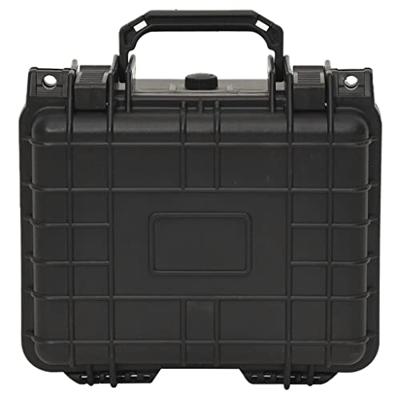 VidaXL Flightcase draagbaar 27x25x18 cm pp zwart - thumbnail