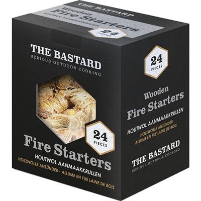 Wooden fire starters | 24st | 350gr | The bastard