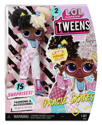L.O.L. Surprise! Tweens modepop Gracie Skates met 15 verrassingen