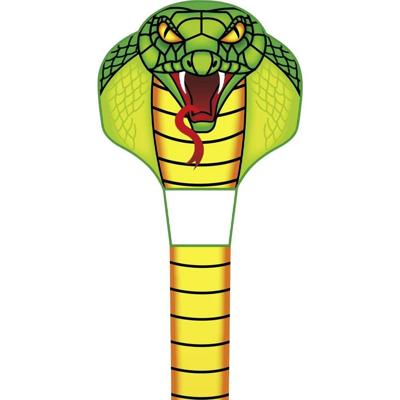 Ecoline Vlieger Emerald Cobra Kite Spanwijdte 670 mm Geschikt voor windsterkte 2 - 5 bft Ecoline Vlieger Emerald Cobra Kite Spanwijdte 670 mm Geschikt voor windsterkte 2 - 5 bft