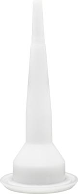 PETEC reserve mondstuk "v-nut" replacement nozzle 400ml f.window adhesive