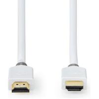 High Speed HDMI-Kabel met Ethernet | HDMI Connector | HDMI Connector | 4K@60Hz | 18 Gbps | 5.0 m | Rond | PVC | Wit - thumbnail