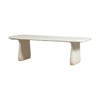 WOOOD Organische Eettafel 'Loggia' 240 x 100cm, kleur Naturel WOOOD Organische Eettafel 'Loggia' 240 x 100cm, kleur Naturel