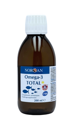 NORSAN Omega-3 total visolie citroen 200 Milliliter