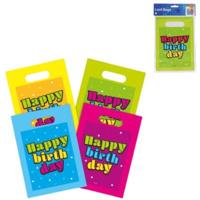 Folat geschenktas happy birthday 23 cm 8 stuks | 24 stuks - thumbnail