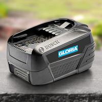 Gloria Haus und Garten 4.0 Ah Bosch Akku 729102.0000 Gereedschapsaccu 18 V 4 Ah Li-ion - thumbnail