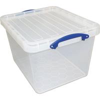 Really Useful Box opbergdoos 40 l, nestbaar, transparant - thumbnail