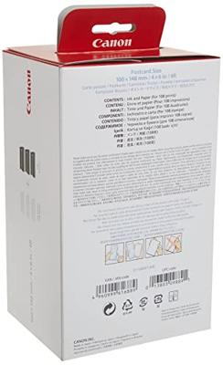 KP-108IN - Kleur (cyaan, magenta, geel) - printcartridge / papierpakket - voor SELPHY CP1000, CP1200, CP1300, CP330, CP530, CP780, CP790, CP800, CP820, CP900, CP910 KP-108IN - Kleur (cyaan, magenta, geel) - printcartridge / papierpakket - voor SELPHY CP1000, CP1200, CP1300, CP330, CP530, CP780, CP790, CP800, CP820, CP900, CP910