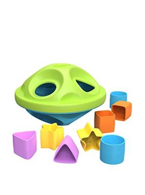 Green Toys Blokjes spel vormen sorteren - thumbnail