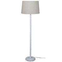 Vloerlamp Home ESPRIT Wit 40 x 40 x 144 cm - thumbnail