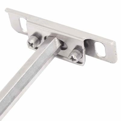 Zwevende plankdragers 12st onzichtbaar 12x100 mm koolstofstaal