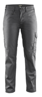 Blåkläder Dames Werkbroek Industrie 71041800 | Grijs/Zwart | Maat 34 - 7330509507728 - thumbnail
