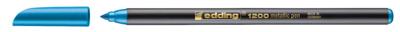 Markeerstift Edding 1200 Metallic Blauw (10 Stuks)