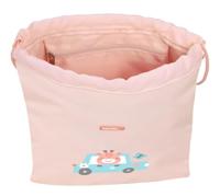 Rugtas met Koordjes Safta Jirafa Koraal 26 x 34 x 1 cm - thumbnail