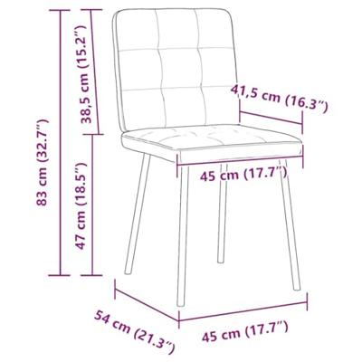 Eetkamerstoelen 6 st fluweel lichtgrijs Eetkamerstoelen 6 st fluweel lichtgrijs