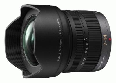 Panasonic Lumix G Vario H-F 4,0/7-14 H-F007014E Groothoek-zoom-objectief f/22 - 4.0 7 - 14 mm