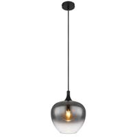 Globo Zwarte hanglampMaxy enkel Ø 24cm - 15548H - thumbnail