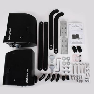 Poortmotorisering met scharnierende armen - SCS SENTINEL - SimplyOpen 2