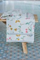 Pip Studio Pip Studio Douchelaken Les Fleurs White 70x140 - thumbnail