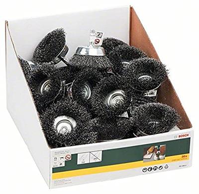 Bosch Accessories Staaldraad-komborstel 75 mm/6 mm Schacht-Ø 6 mm
