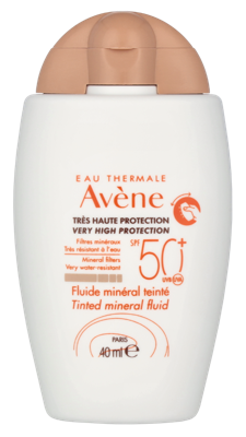Avene Mineral Tinted Fluid SPF50+ 40 ml Zonbescherming