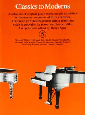 Yorktown Music Press Classics To Moderns 5 pianoboek