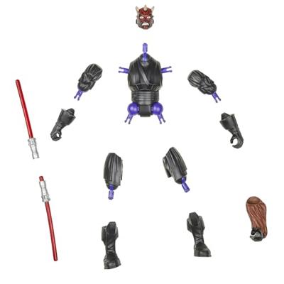 MixMashers Darth Maul, 12 cm aanpasbaar beeldje om te mixen en matchen met accessoires, Star Wars, vanaf 4 jaar MixMashers Darth Maul, 12 cm aanpasbaar beeldje om te mixen en matchen met accessoires, Star Wars, vanaf 4 jaar