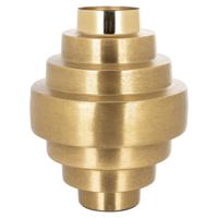 Richmond Vaas 'Akelei' 31cm, kleur Goud - thumbnail