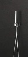 GROHE Euphoria Cube Stick Handdoucheset - 1 straalsoort - staaf - met houder - met wandaansluitbocht - gladde slang - 125cm - chroom 26405000 - thumbnail